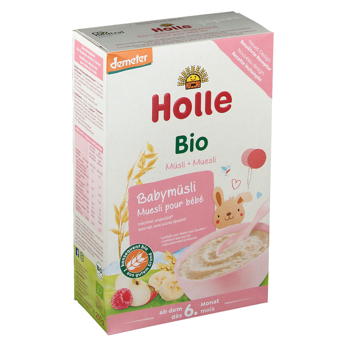 Holle Bio-Babybrei Babymüsli 250 G - Shop-apotheke.at