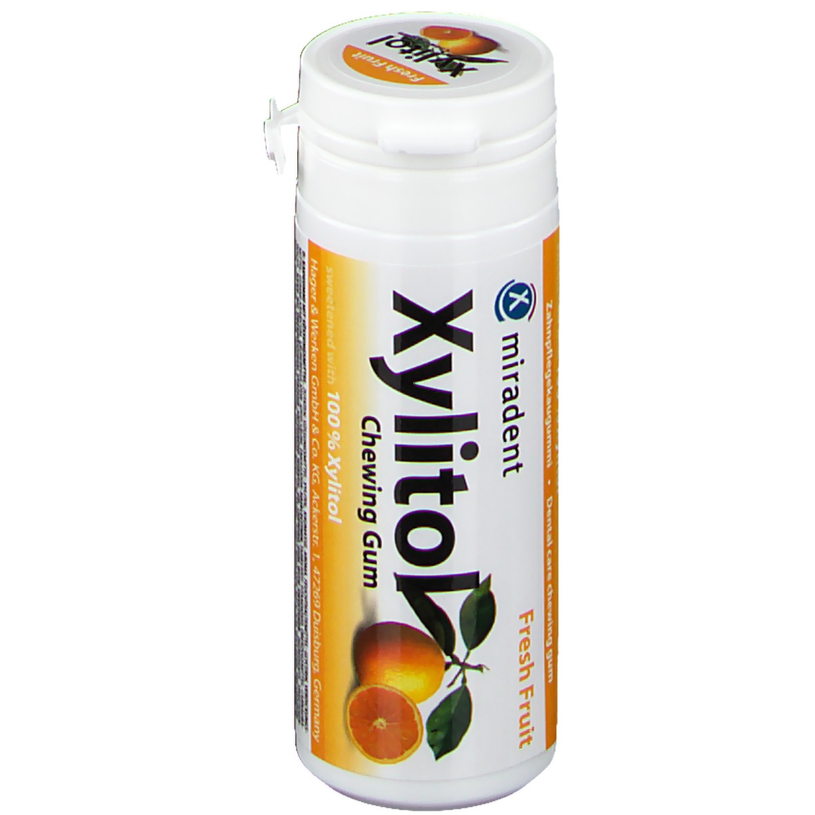 Miradent Xylitol Chewing Gum Frucht 30 St Shop Apothekeat