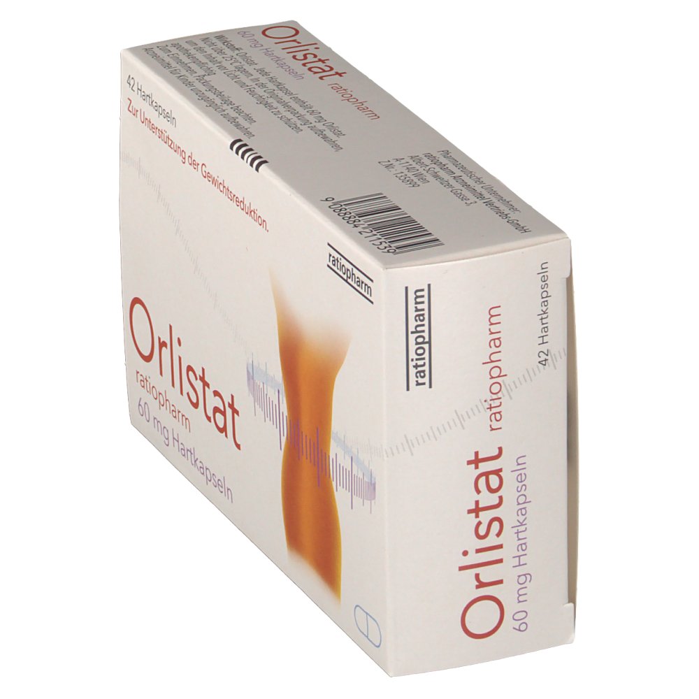 Orlistat® ratiopharm 60 mg 42 St shopapotheke.at Orlistat® ratiopharm 60 mg 42 St shopapotheke.at