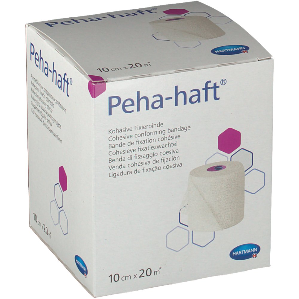 Peha-haft® latexfrei Fixierbinde 10 cm x 20 m 1 St - shop-apotheke.at
