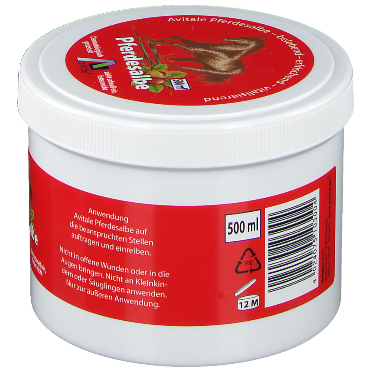 Pferdesalbe 500 ml shopapotheke.at