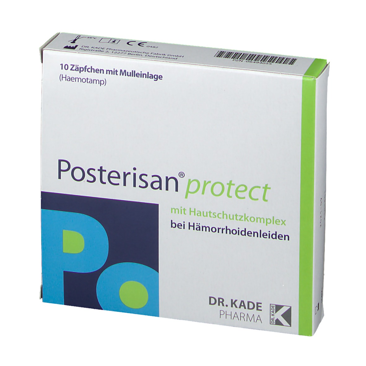 Posterisan® protect Zäpfchen mit Mulleinlage (Haemotamp) 10 St - shop ...