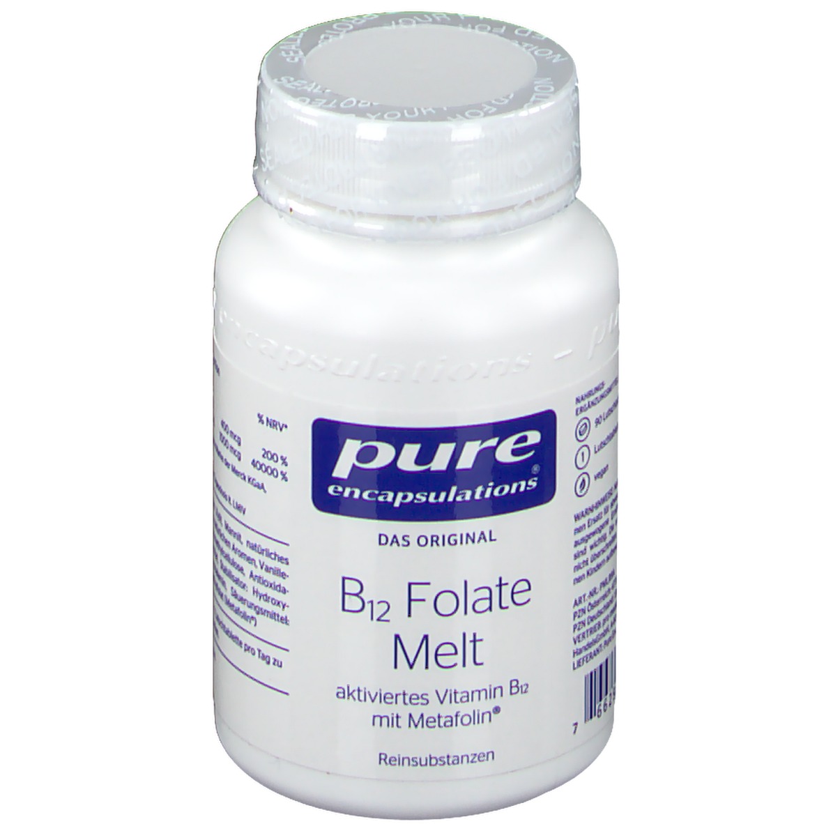 Pure Encapsulations® B12 Folate Melt 90 St - Shop-apotheke.at