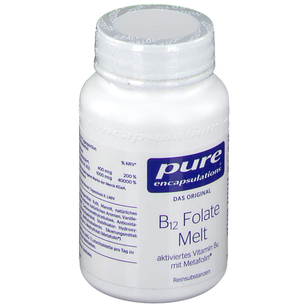 Pure Encapsulations® B12 Folate Melt 90 St - Shop-apotheke.at