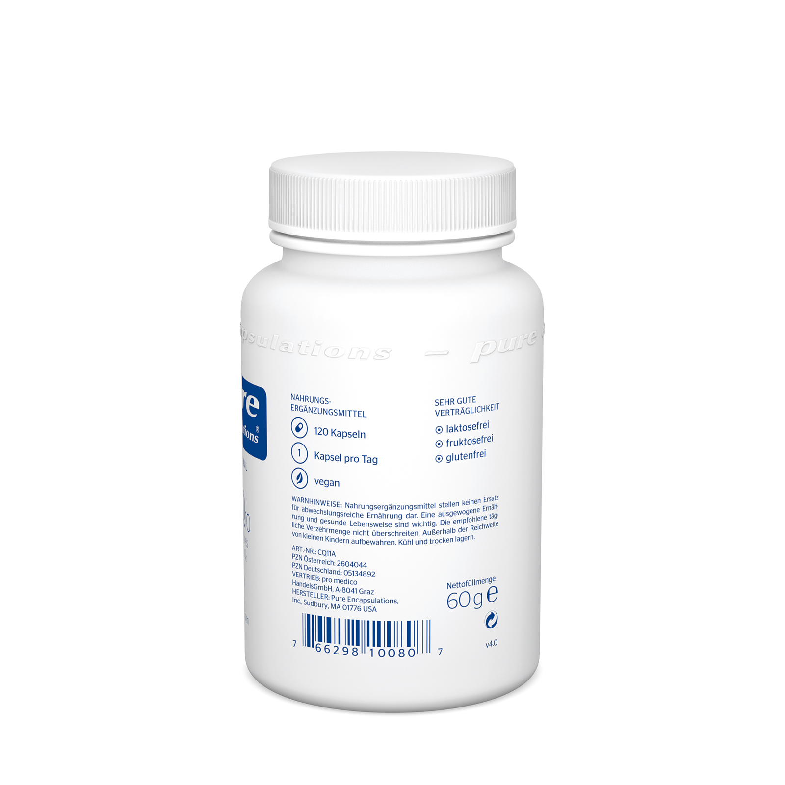 Pure Encapsulations® CoQ10 120 Mg 120 St - Shop-apotheke.at