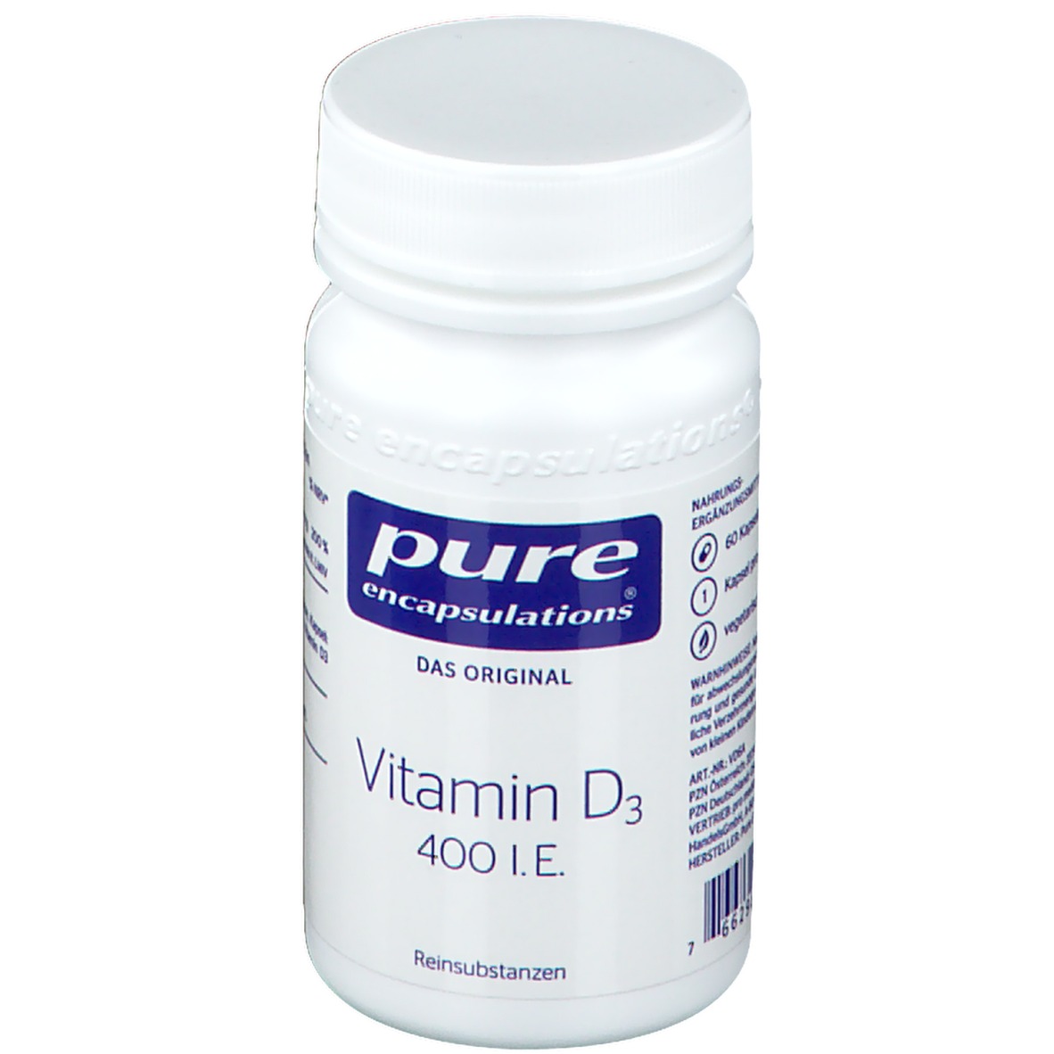 pure encapsulations® Vitamin D3 400 I.E. 60 St shopapotheke.at