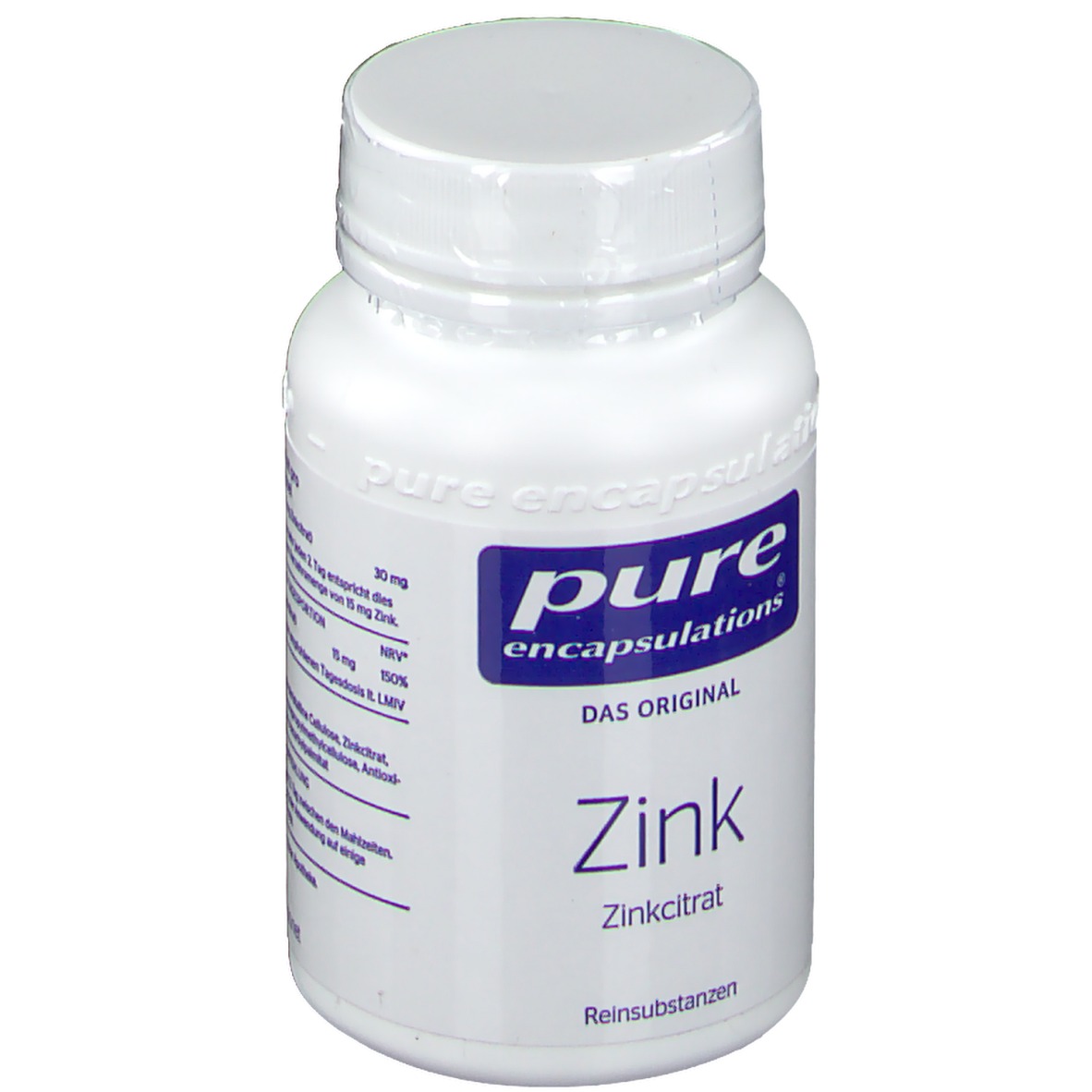 Pure Encapsulations® Zink (Zinkcitrat) 180 St shopapotheke.at