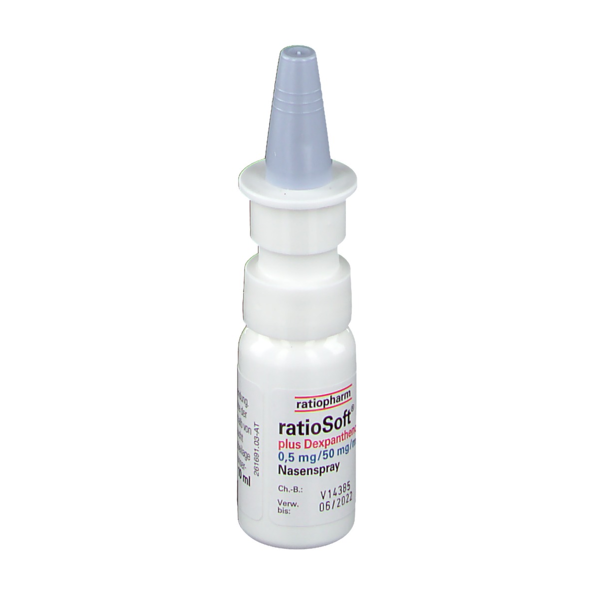 ratioSoft® plus Dexpanthenol 0,5 mg / 50 mg/ml 10 ml shopapotheke.at