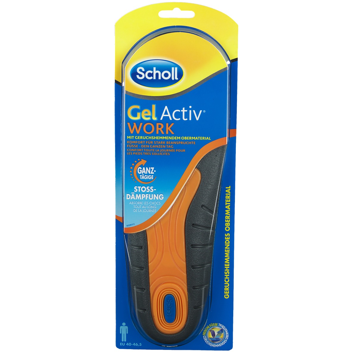 SCHOLL GELACTIV EINLEGESOHLEN für Arbeitsschuhe in 40 46,5 SCHOLL GELACTIV EINLEGESOHLEN für Arbeitsschuhe in 40 46,5