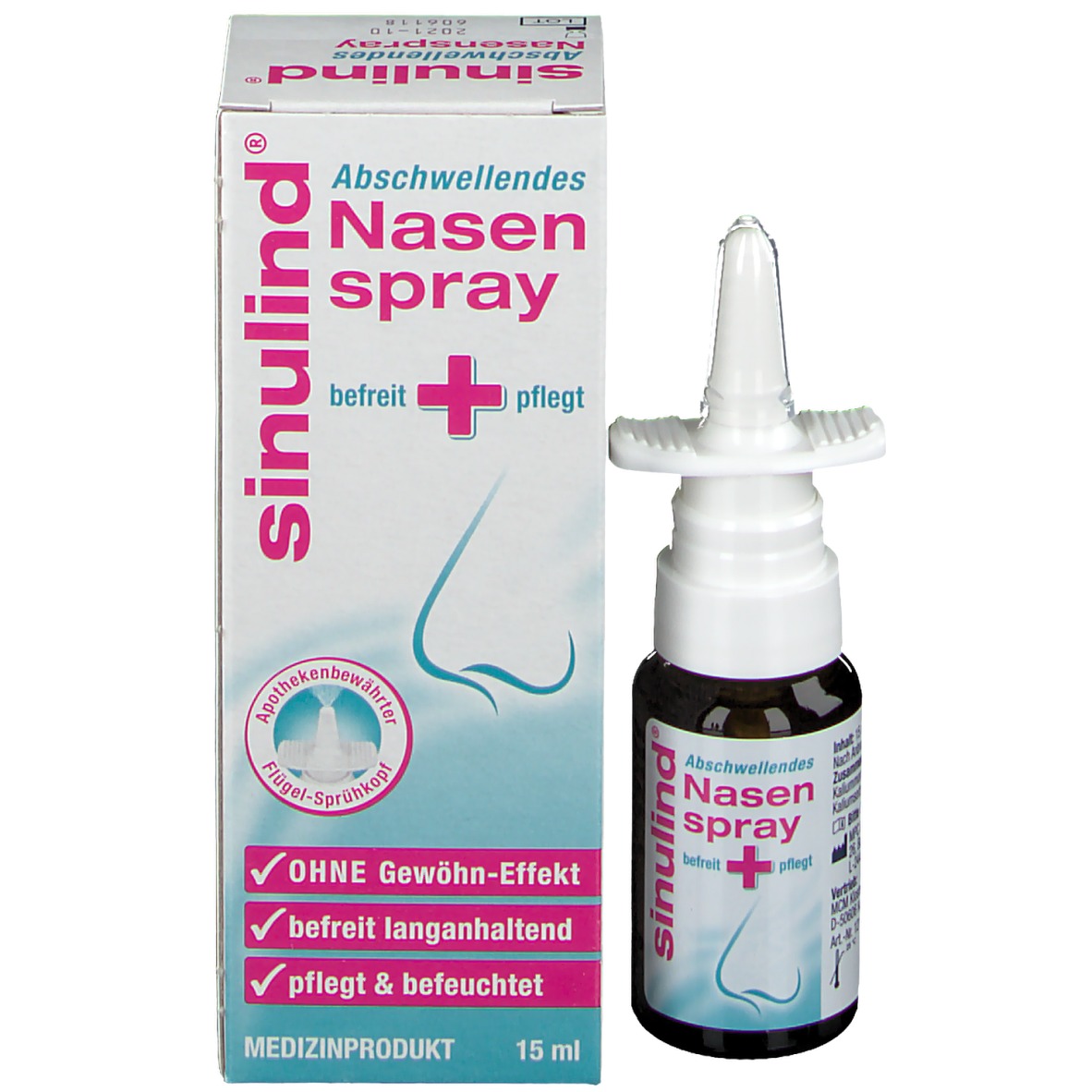 sinulind® plus Abschwellendes Nasenspray 15 ml - shop-apotheke.at