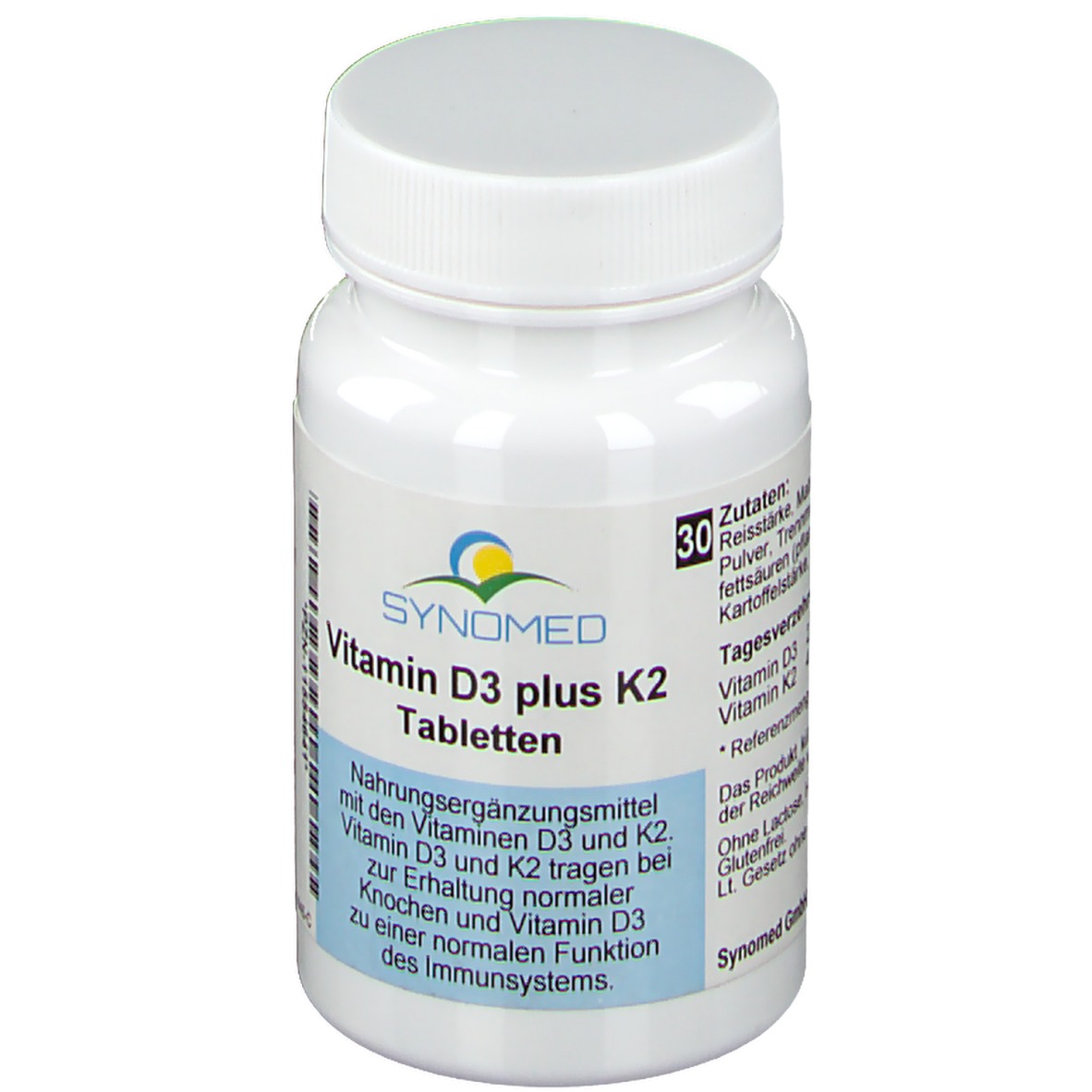 Synomed Vitamin D3 Plus K2 30 St Shop Apotheke At
