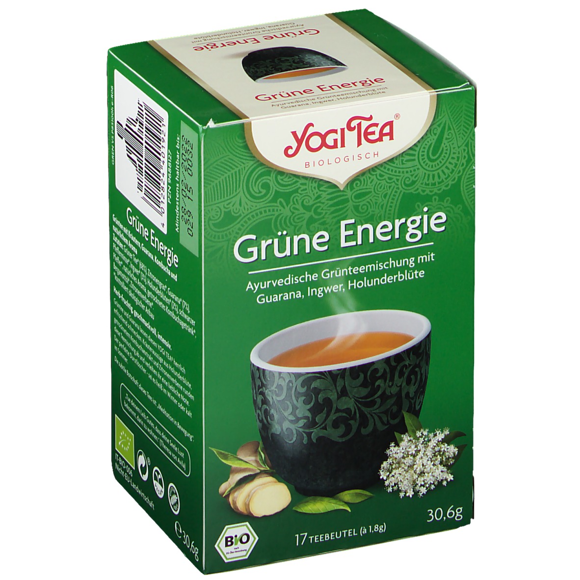 YOGI TEA® Grüne Energie 17X1,8 g shopapotheke.at