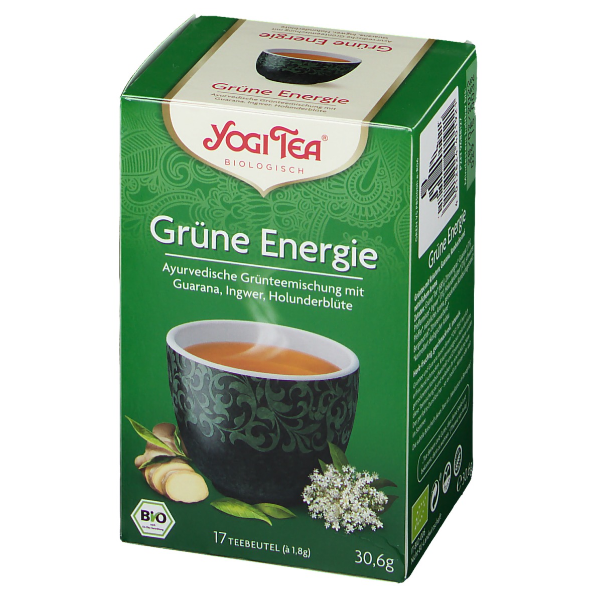 YOGI TEA® Grüne Energie 17X1,8 g shopapotheke.at