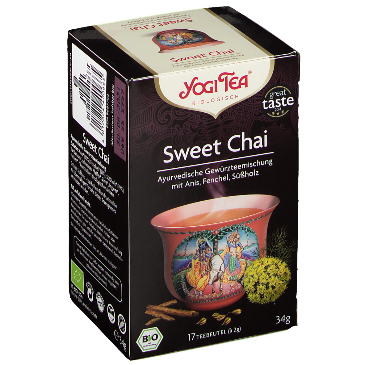 YOGI TEA® Sweet Chai 17X2 g shopapotheke.at