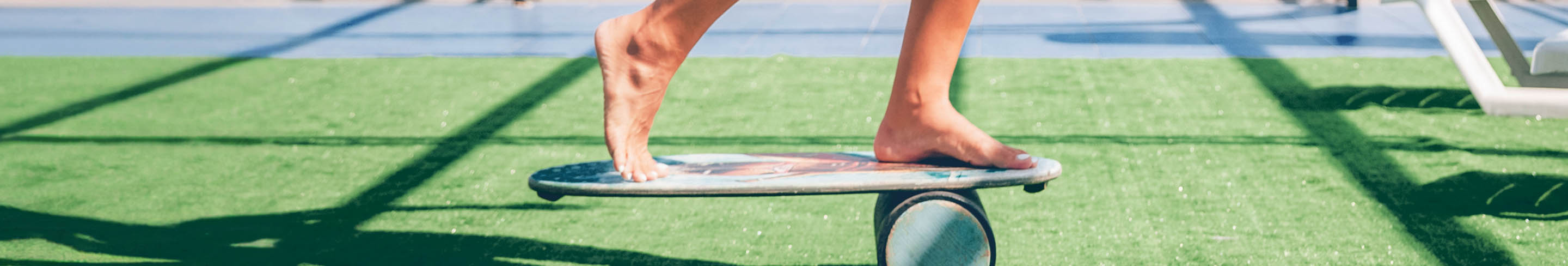 Übersichtsseite zum Thema Training auf dem Balance Board