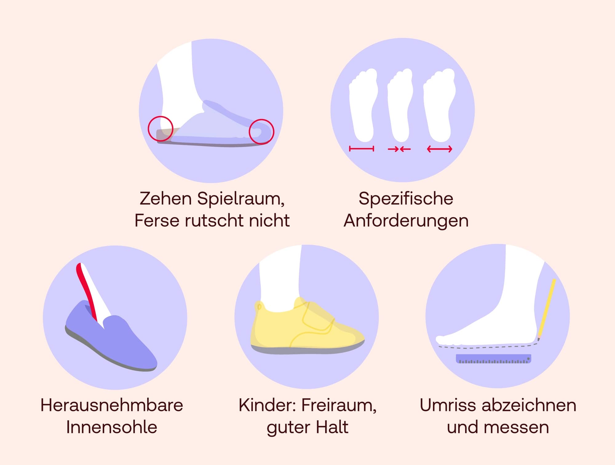 Die richtige Größe bei Hausschuhen finden
