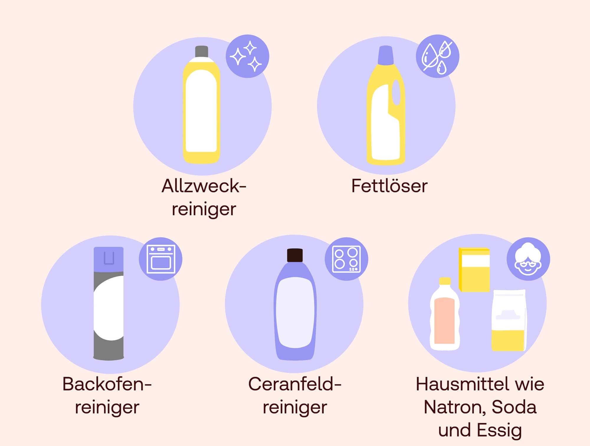 Küchenreiniger im Überblick