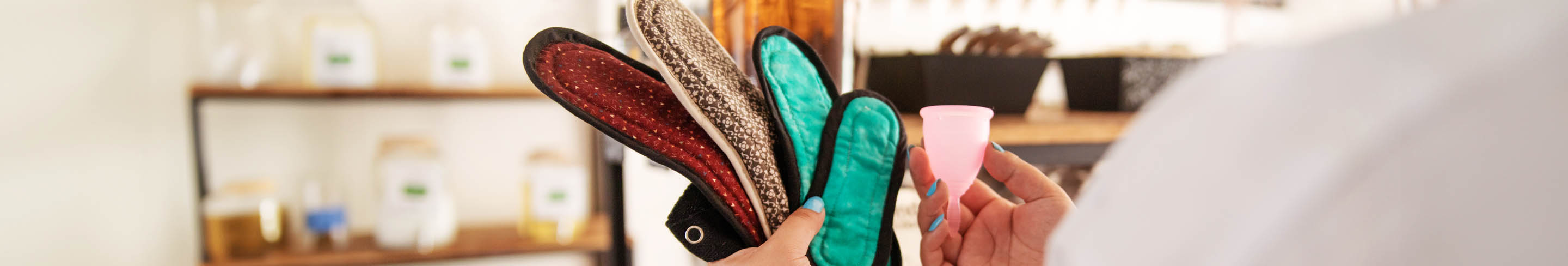 Banner Menstruationstasse