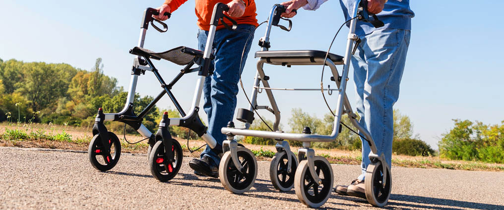 Der Rollator als zuverlässiger Alltagsbegleiter