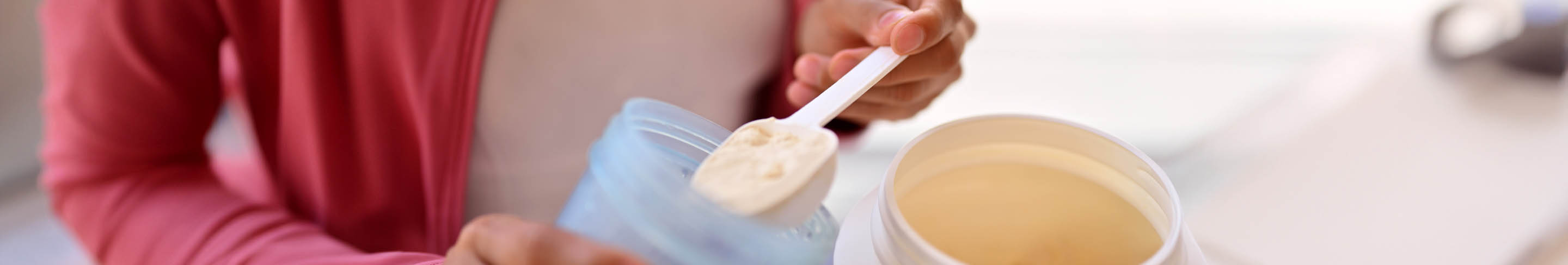 Banner Shakes als Mahlzeitenersatz