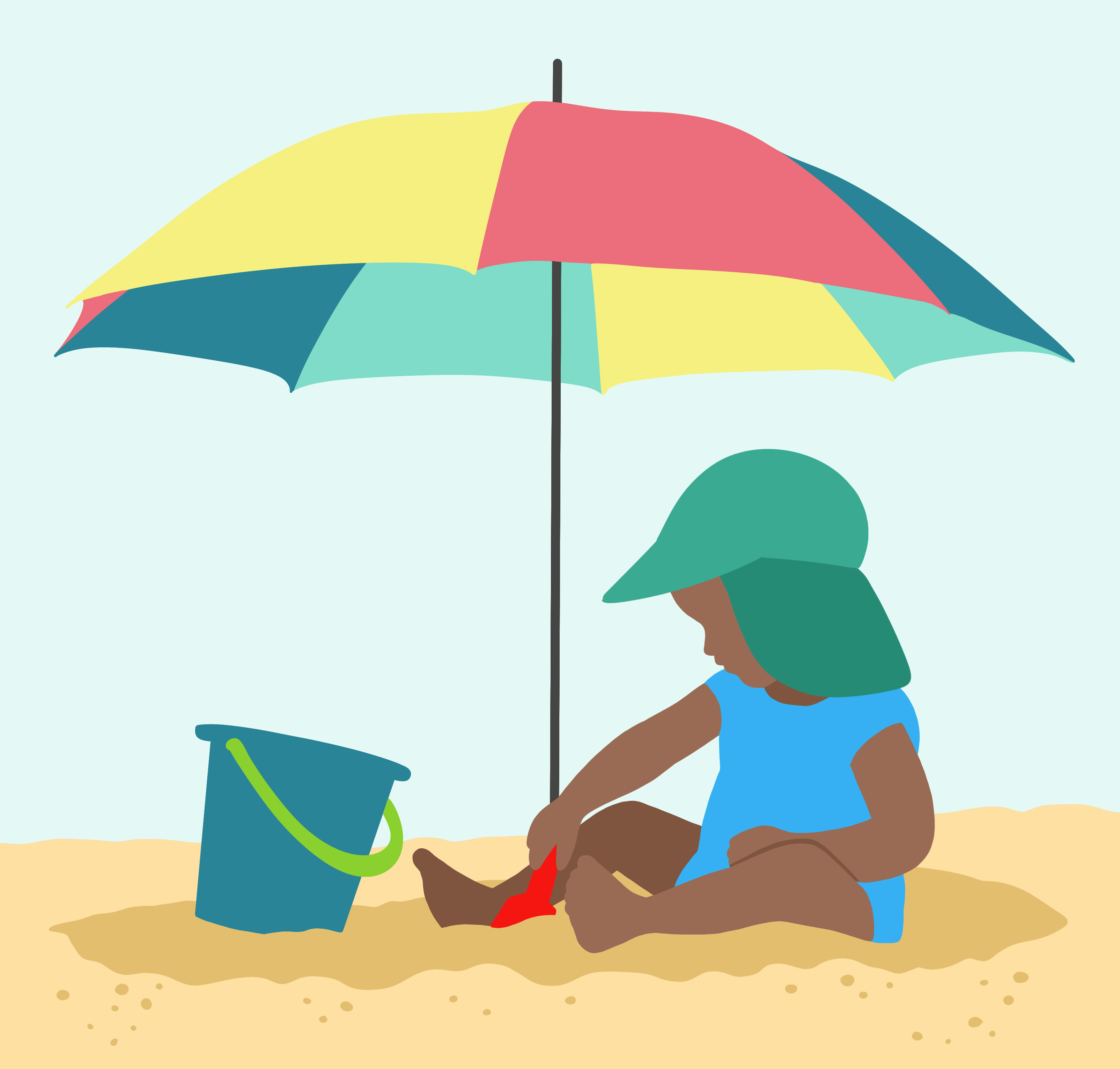 Sommer, Sonne, Sonnenschutz: Kinder richtig vor UV-Strahlen schützen