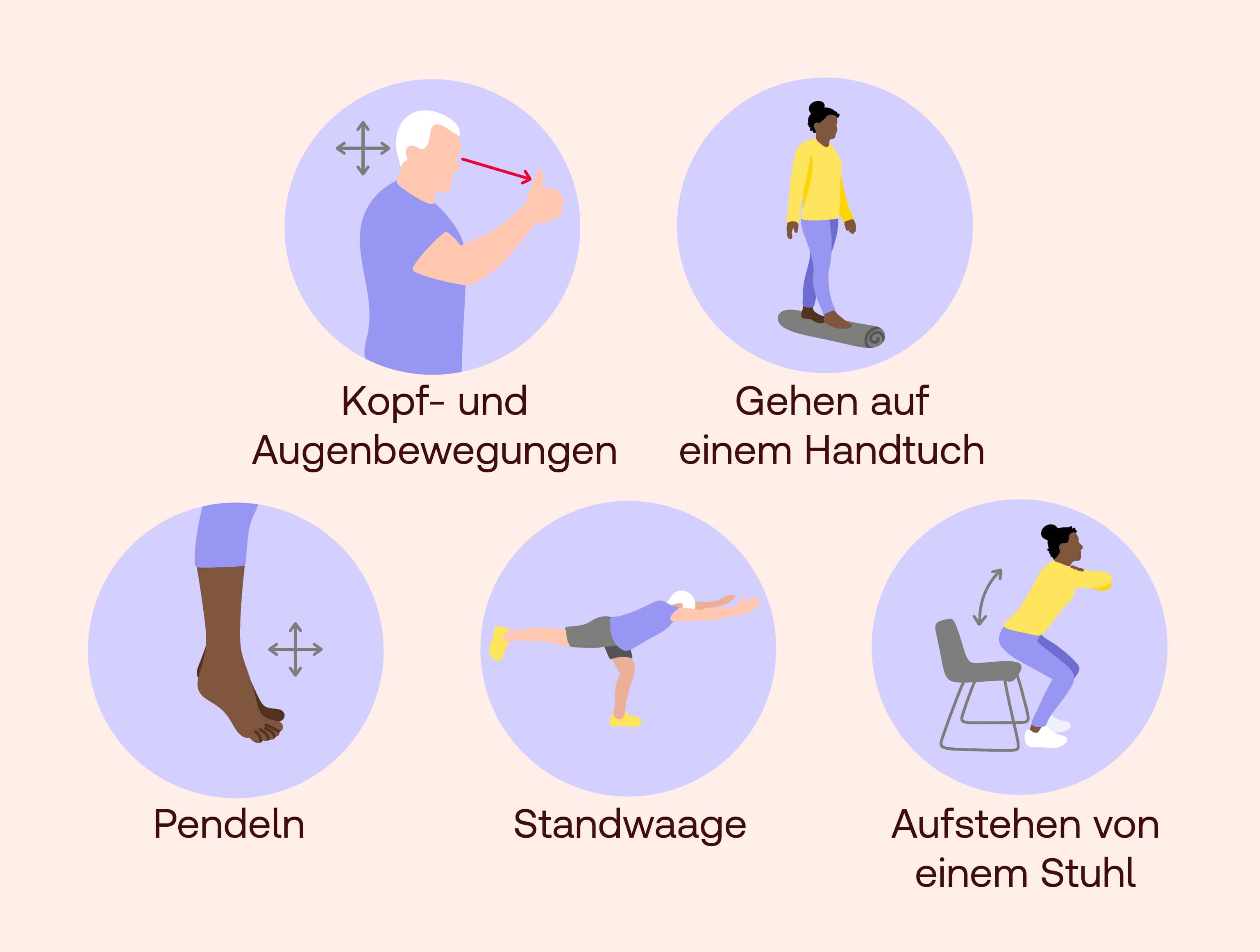 Gleichgewichtsübungen